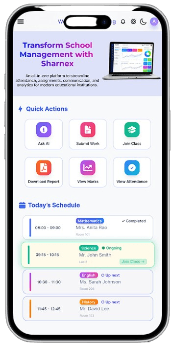 Mobile App View 1